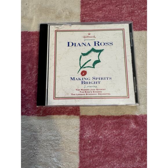 Diana Ross Making Spirits Bright CD Christmas 1994 Classic 90s music - Picture 1 of 3